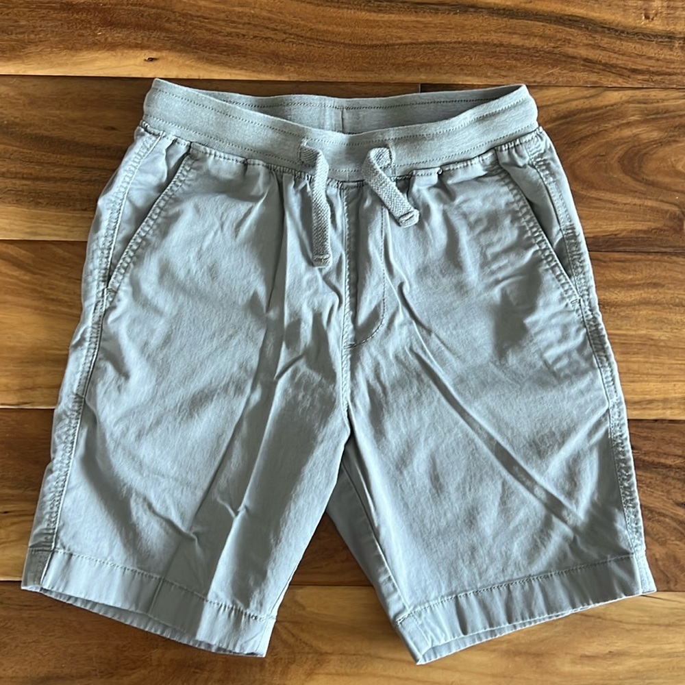 J.Crew Crewcuts Boys Cotton Shorts. Size 8. Light gray.
